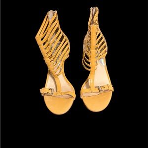 Michael Kors Yellow Strappy Sandals